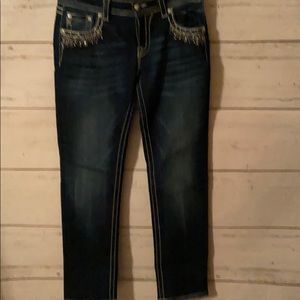 Miss me move rise curvy ankle skinny jeans